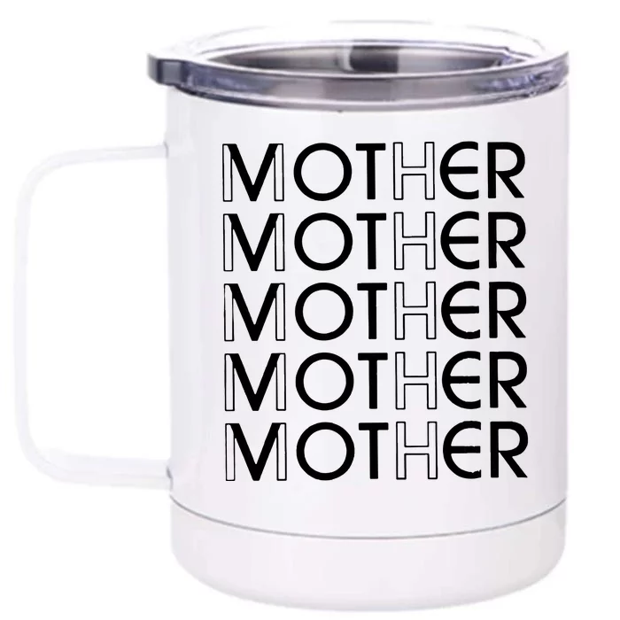 Mother Voter Front & Back 12oz Stainless Steel Tumbler Cup