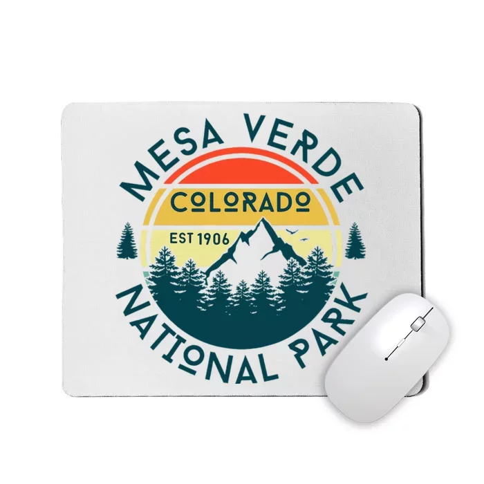 Mesa Verde National Park Colorado Nature Hiking Outdoors Mousepad