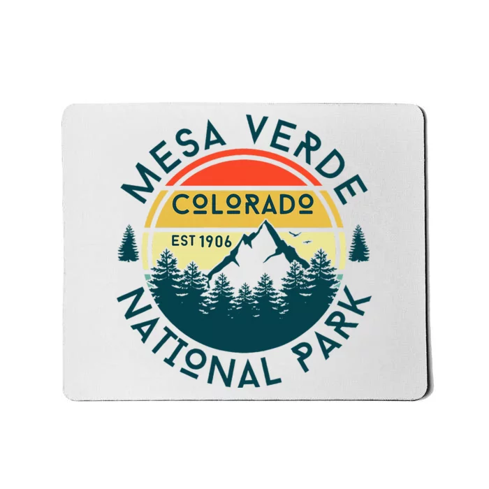 Mesa Verde National Park Colorado Nature Hiking Outdoors Mousepad