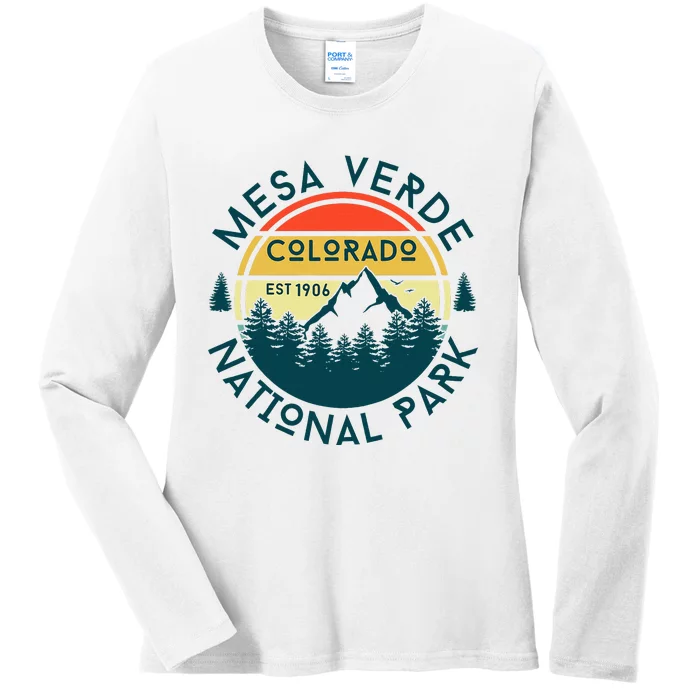 Mesa Verde National Park Colorado Nature Hiking Outdoors Ladies Long Sleeve Shirt