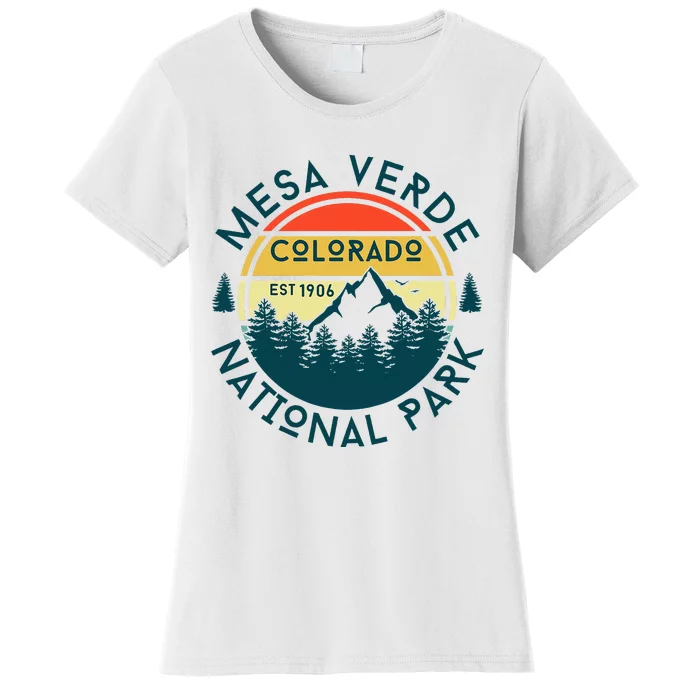 Mesa Verde National Park Colorado Nature Hiking Outdoors Women's T-Shirt