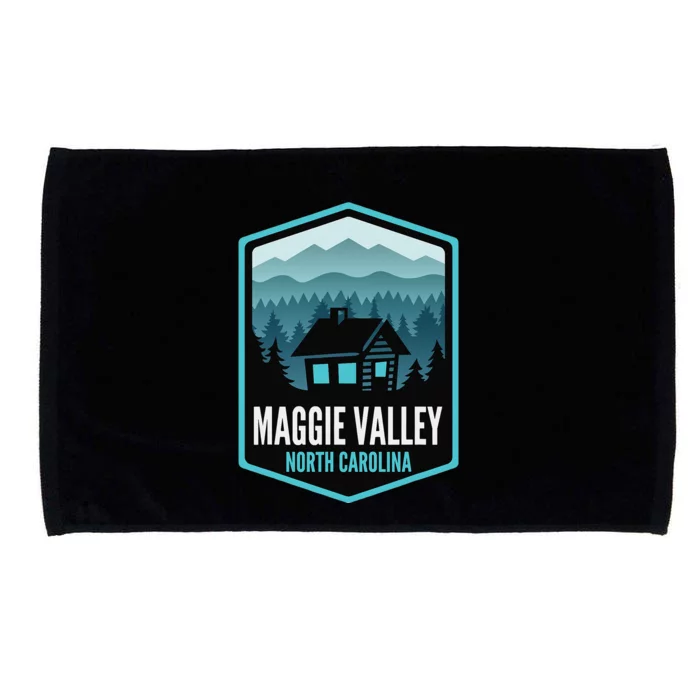 Maggie Valley North Carolina Cabin Microfiber Hand Towel