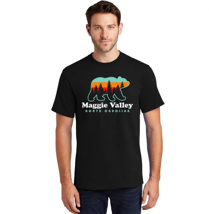 Maggie Valley North Carolina Mountain Town Vacation Tall T-Shirt