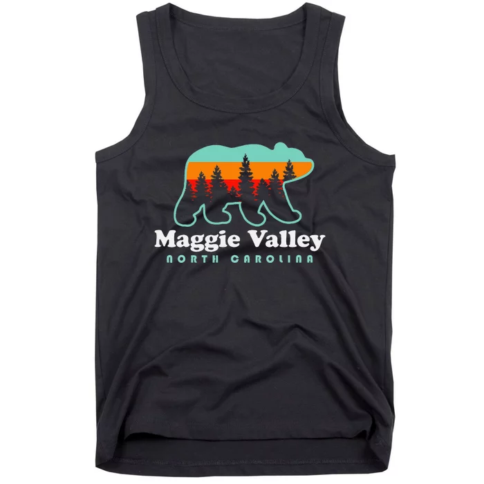 Maggie Valley North Carolina Mountain Town Vacation Tank Top