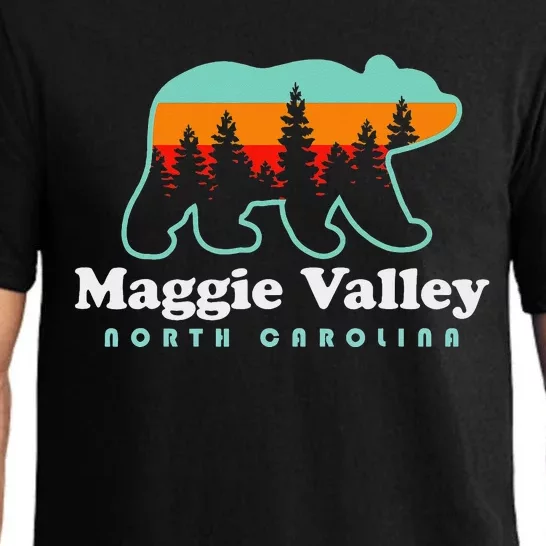 Maggie Valley North Carolina Mountain Town Vacation Pajama Set