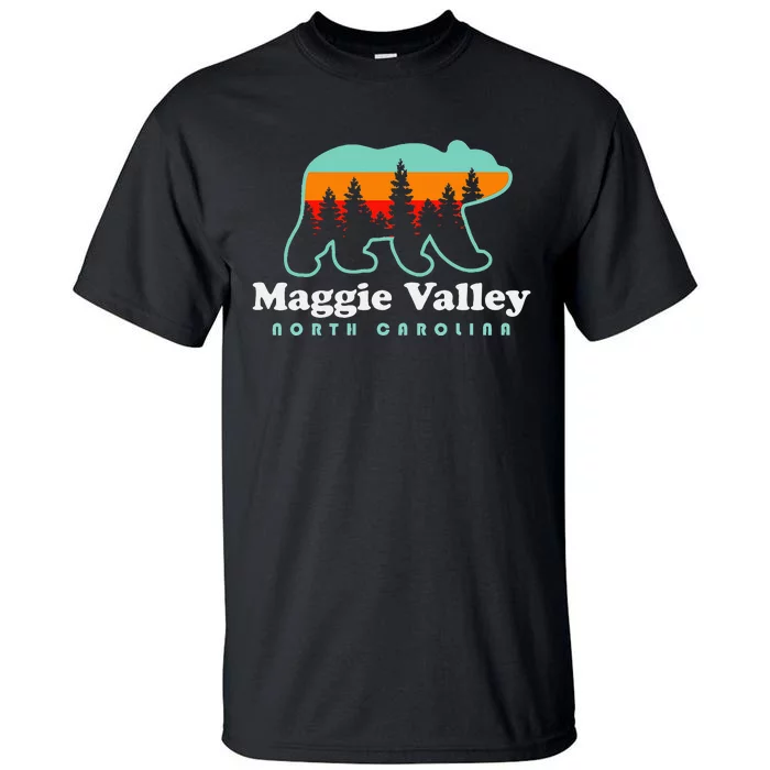 Maggie Valley North Carolina Mountain Town Vacation Tall T-Shirt