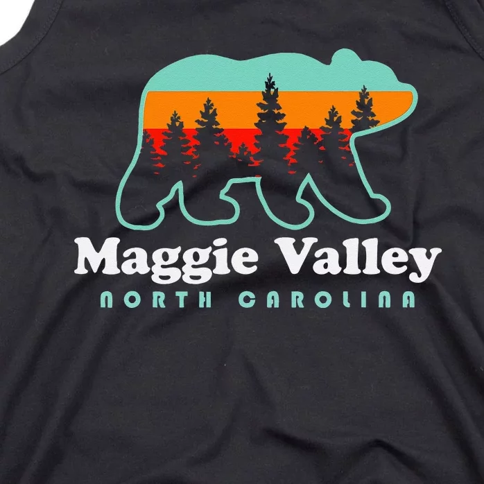 Maggie Valley North Carolina Mountain Town Vacation Tank Top