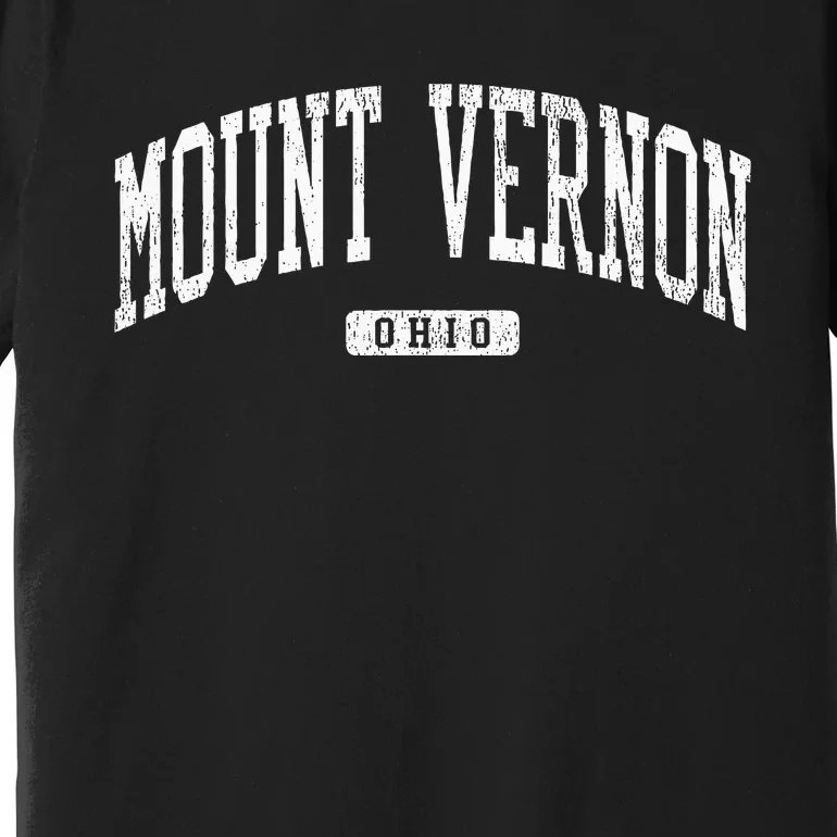 Mount Vernon Ohio Oh Js03 College University Style Premium T-Shirt