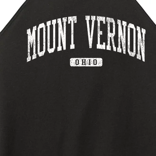 Mount Vernon Ohio Oh Js03 College University Style Women’s Perfect Tri Rocker Tank