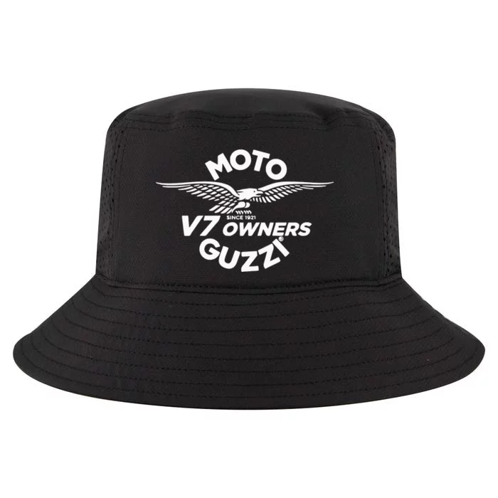 Moto V7 Owners Guzzi Cool Comfort Performance Bucket Hat