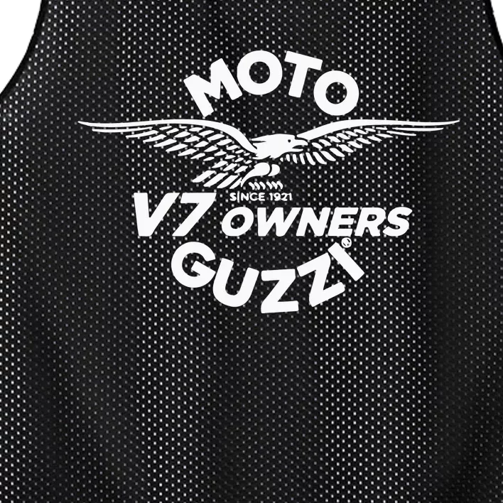 Moto V7 Owners Guzzi Mesh Reversible Basketball Jersey Tank