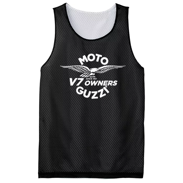 Moto V7 Owners Guzzi Mesh Reversible Basketball Jersey Tank