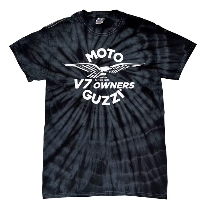 Moto V7 Owners Guzzi Tie-Dye T-Shirt