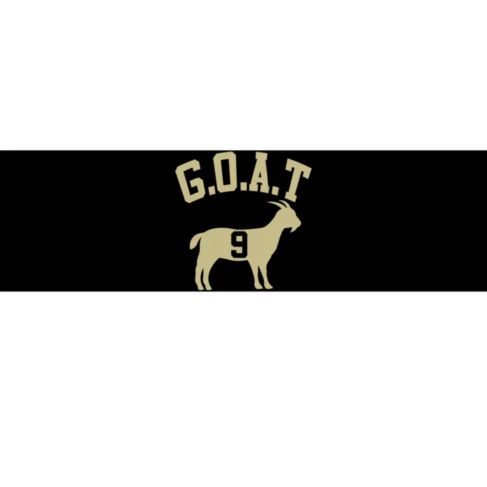 MVP Goat 9 Football Bumper Sticker