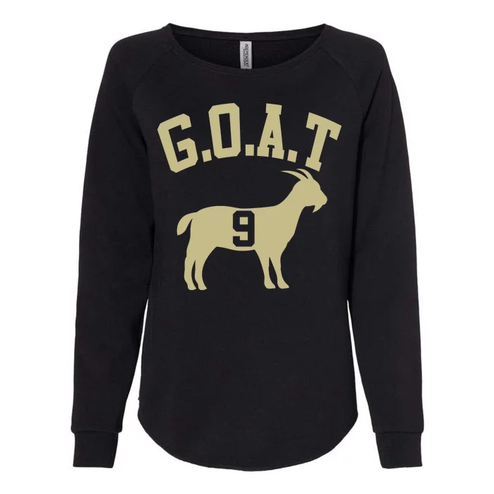 MVP Goat 9 Football Womens California Wash Sweatshirt