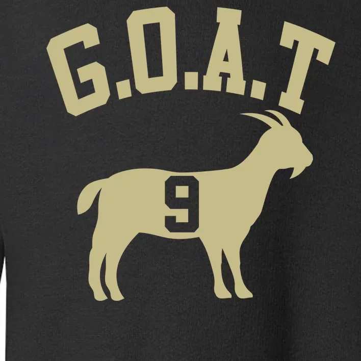 MVP Goat 9 Football Toddler Sweatshirt