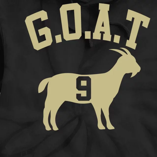 MVP Goat 9 Football Tie Dye Hoodie