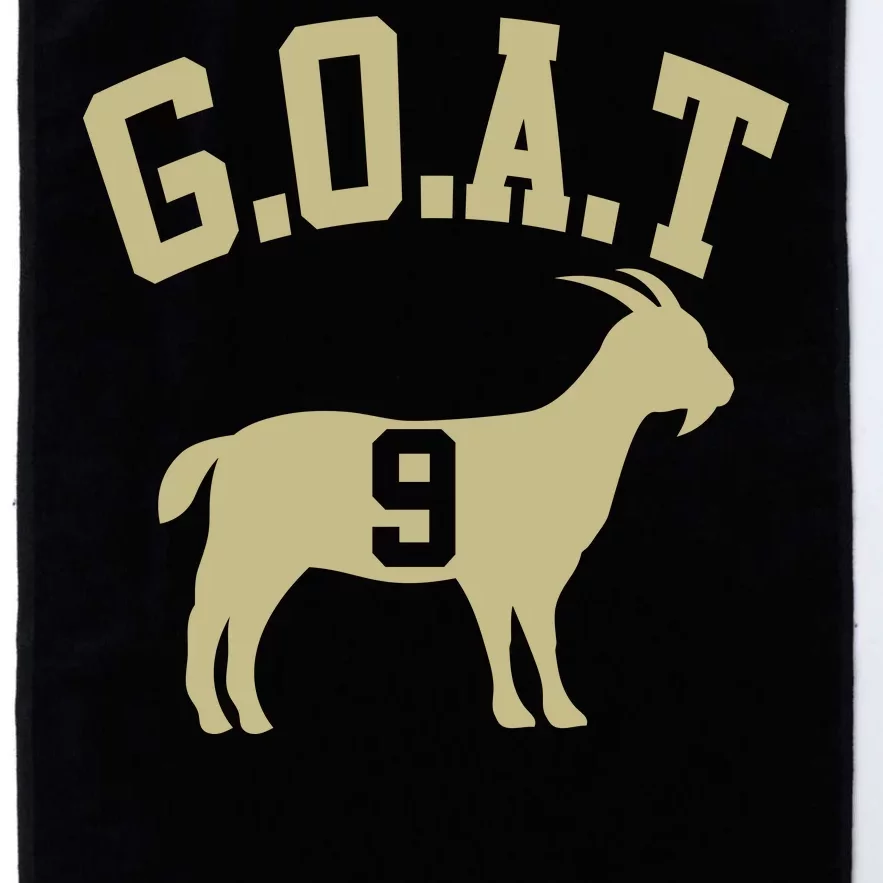 MVP Goat 9 Football Platinum Collection Golf Towel