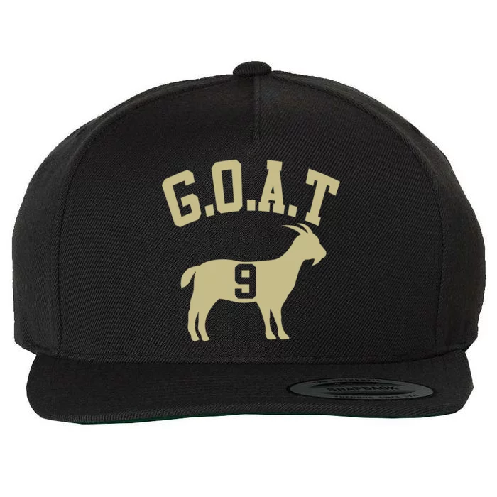 MVP Goat 9 Football Wool Snapback Cap