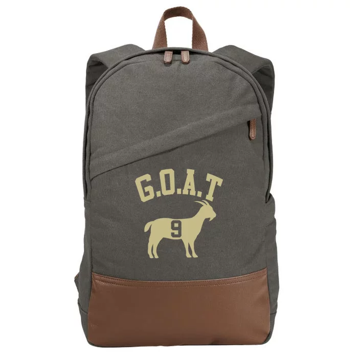 MVP Goat 9 Football Cotton Canvas Backpack