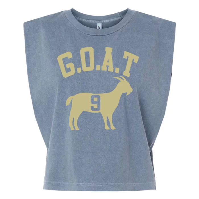 MVP Goat 9 Football Garment-Dyed Women's Muscle Tee