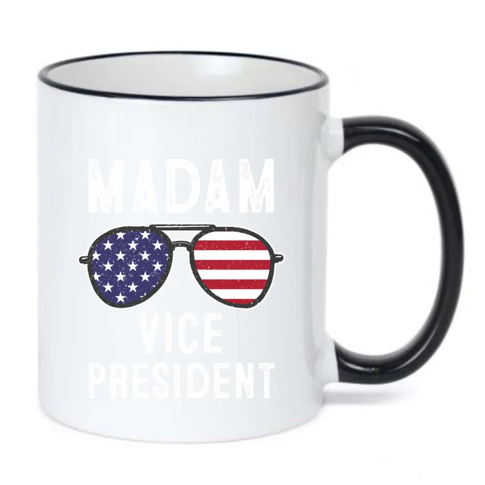 Madam Vice President Meaningful Gift Black Color Changing Mug