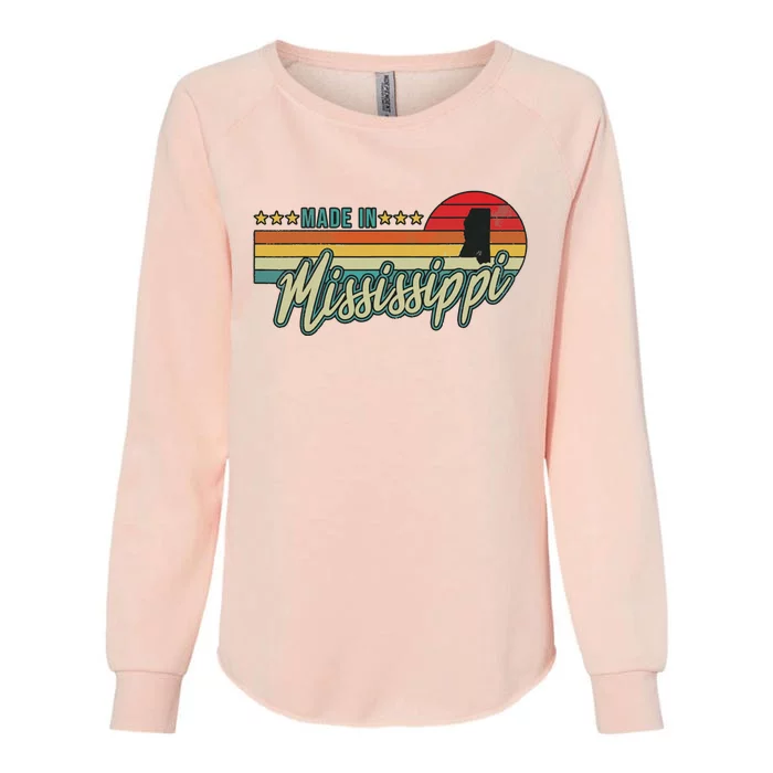 Mississippi Vintage Proud Women Gift Womens California Wash Sweatshirt