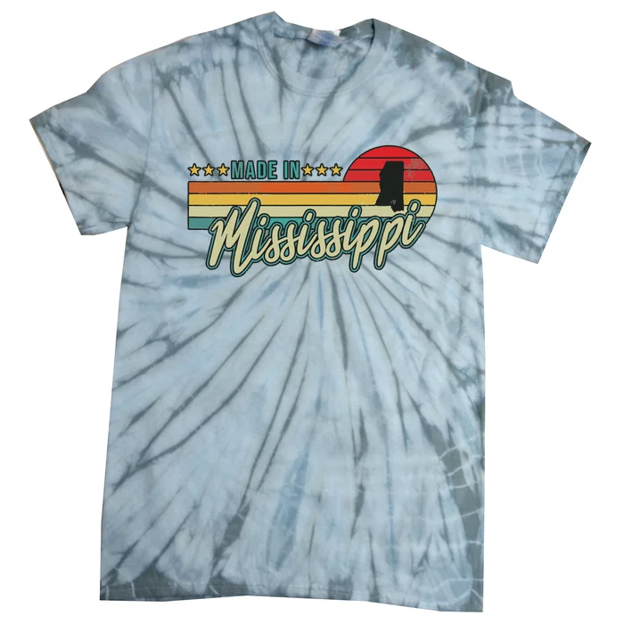 Mississippi Vintage Proud Women Gift Tie-Dye T-Shirt