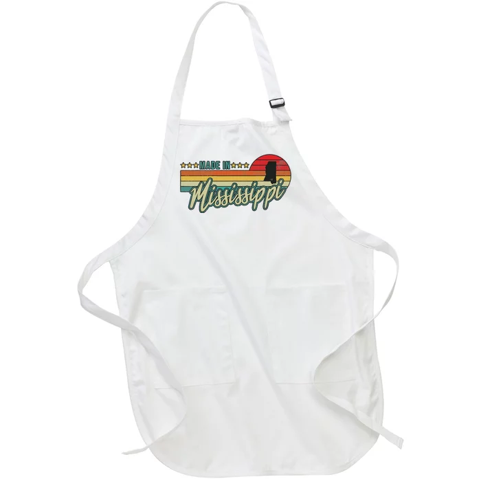 Mississippi Vintage Proud Women Gift Full-Length Apron With Pocket