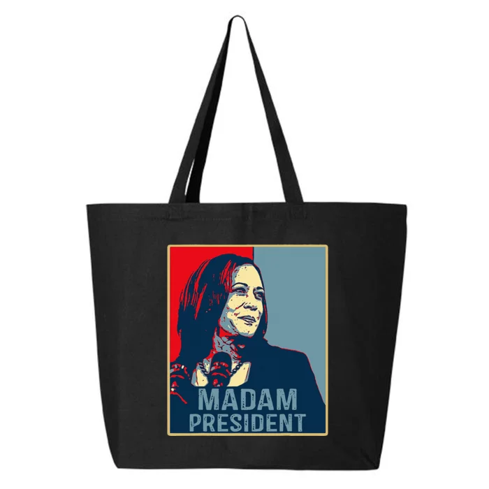 Madam Vice President Kamala Harris For President 2024 25L Jumbo Tote