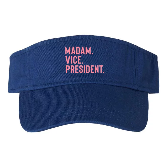 Madam Vice President Gift Valucap Bio-Washed Visor