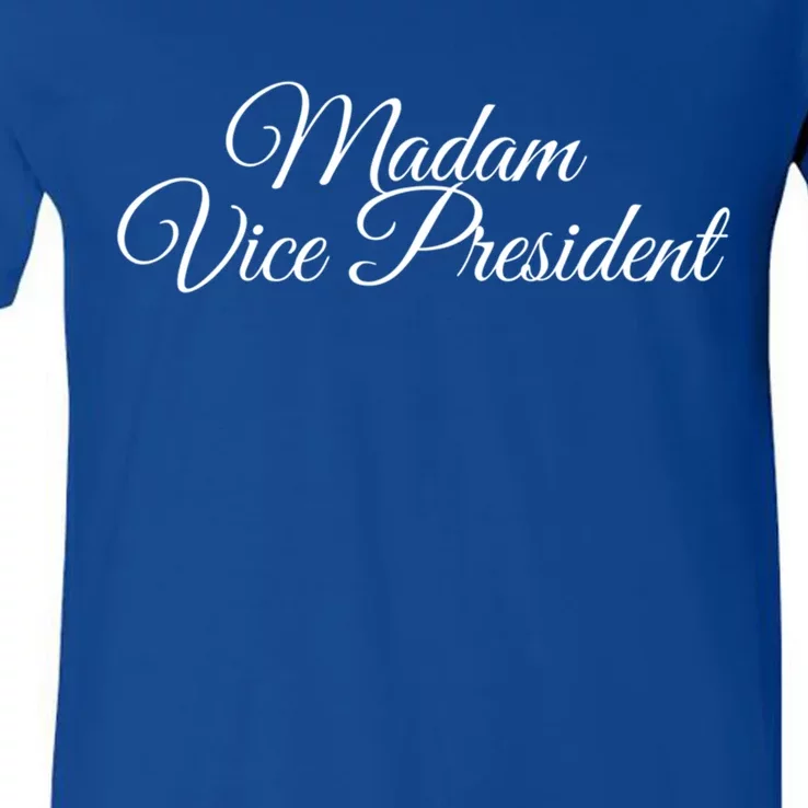 Madam Vice President Great Gift V-Neck T-Shirt