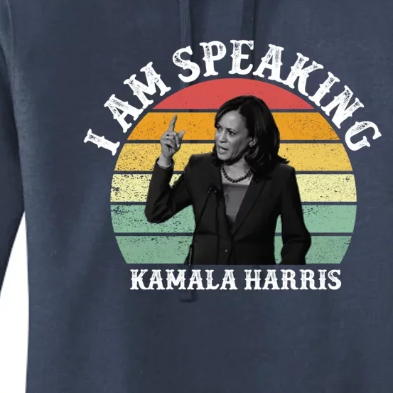 Mr Vice President I Am Speaking Debate Kamala Harris 2020 Gift Women's Pullover Hoodie