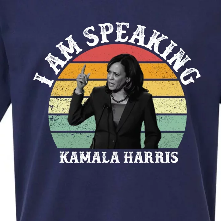 Mr Vice President I Am Speaking Debate Kamala Harris 2020 Gift Sueded Cloud Jersey T-Shirt