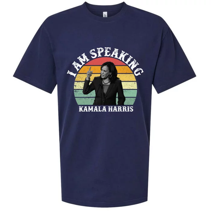 Mr Vice President I Am Speaking Debate Kamala Harris 2020 Gift Sueded Cloud Jersey T-Shirt