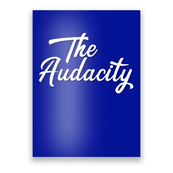 Madam Vice President The Audacity Kamala Gift Poster