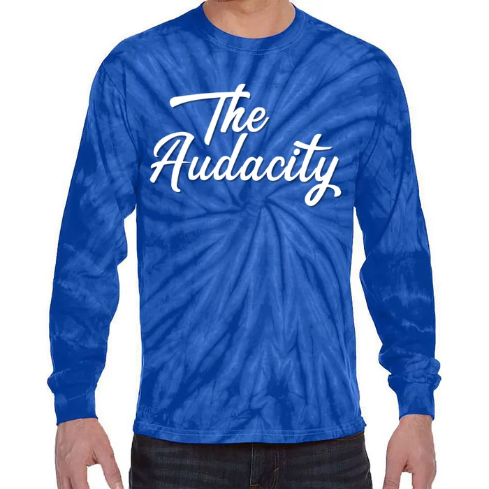 Madam Vice President The Audacity Kamala Gift Tie-Dye Long Sleeve Shirt