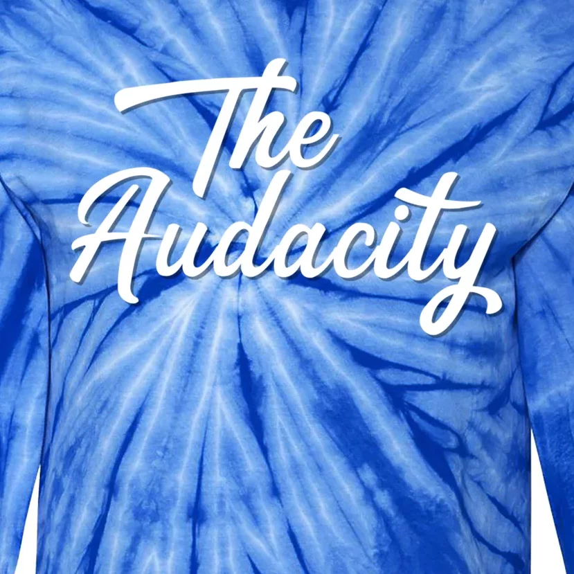 Madam Vice President The Audacity Kamala Gift Tie-Dye Long Sleeve Shirt