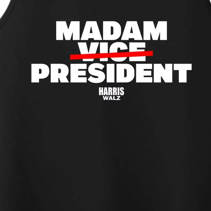 Madam Vice President Harris Walz Performance Tank