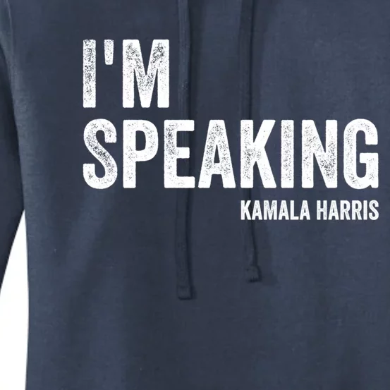 Mr Vice President IM Speaking 2020 Debate Kamala Harris Gift Women's Pullover Hoodie