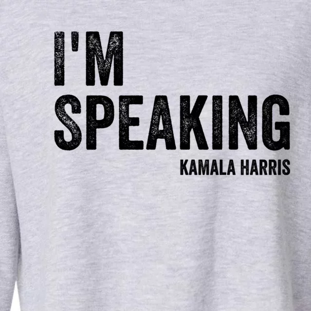 Mr Vice President IM Speaking 2020 Debate Kamala Harris Gift Cropped Pullover Crew