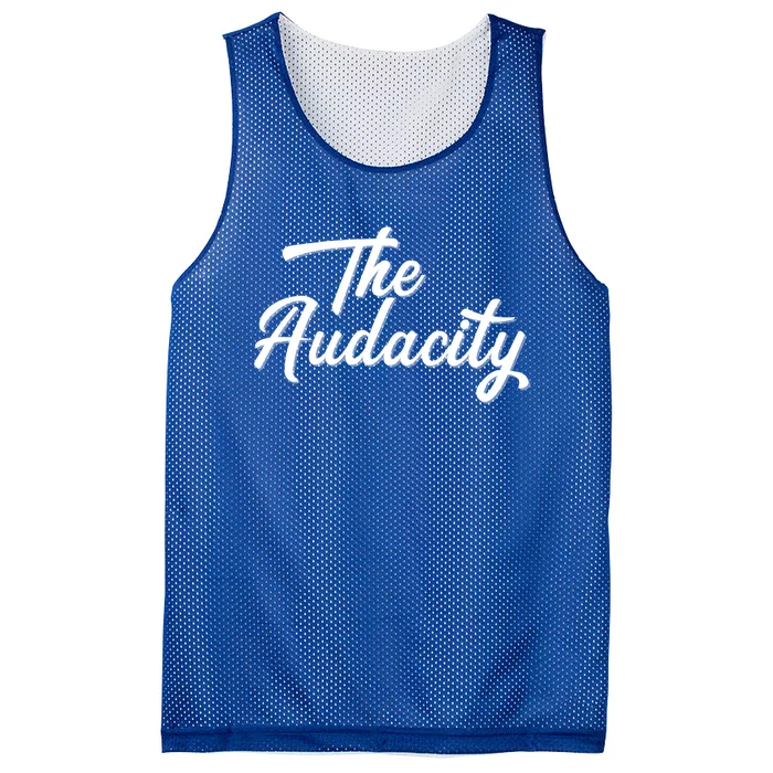 Madam Vice President The Audacity Kamala Funny Gift Mesh Reversible Basketball Jersey Tank