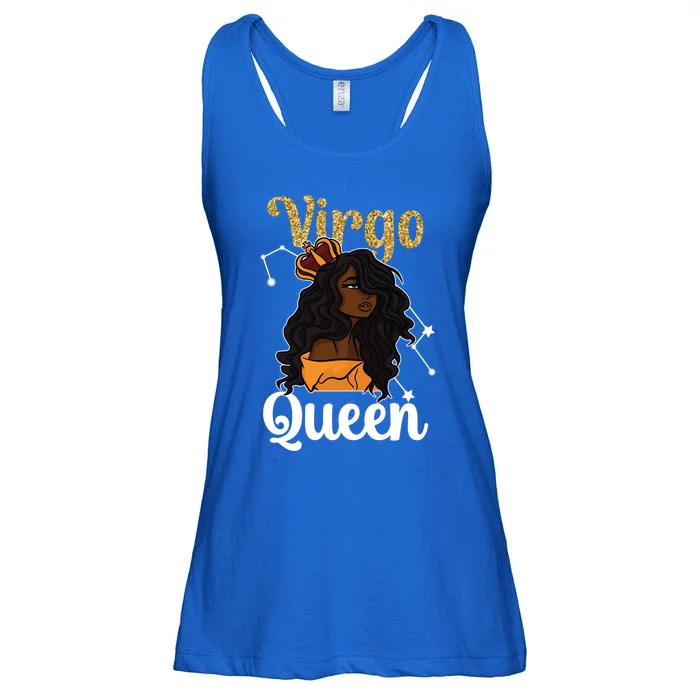 Melanin Virgo Queen Black Virgo Zodiac Sign Virgo Horoscope Meaningful Gift Ladies Essential Flowy Tank