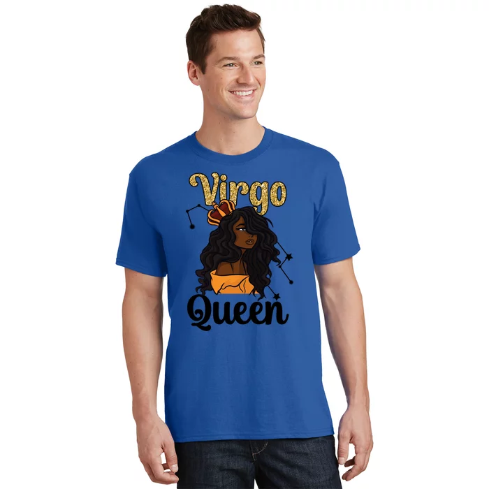 Melanin Virgo Queen Black Virgo Zodiac Sign Virgo Horoscope Meaningful Gift T-Shirt