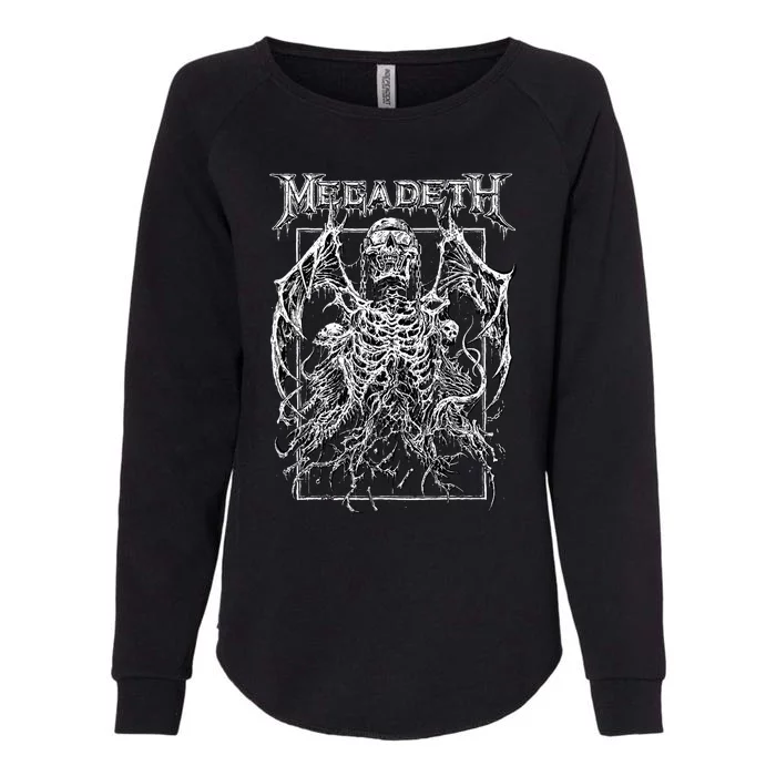 M.E.G.A.D.E.T.H Vic Rising Womens California Wash Sweatshirt