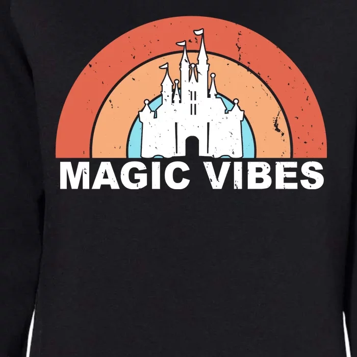 Magic Vibes Retro Womens California Wash Sweatshirt