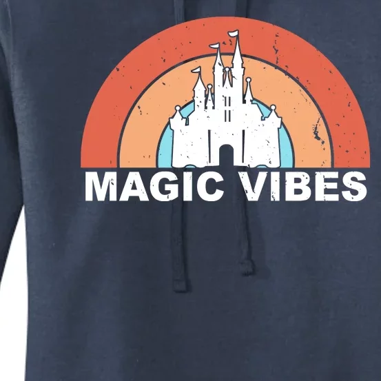 Magic Vibes Retro Women's Pullover Hoodie