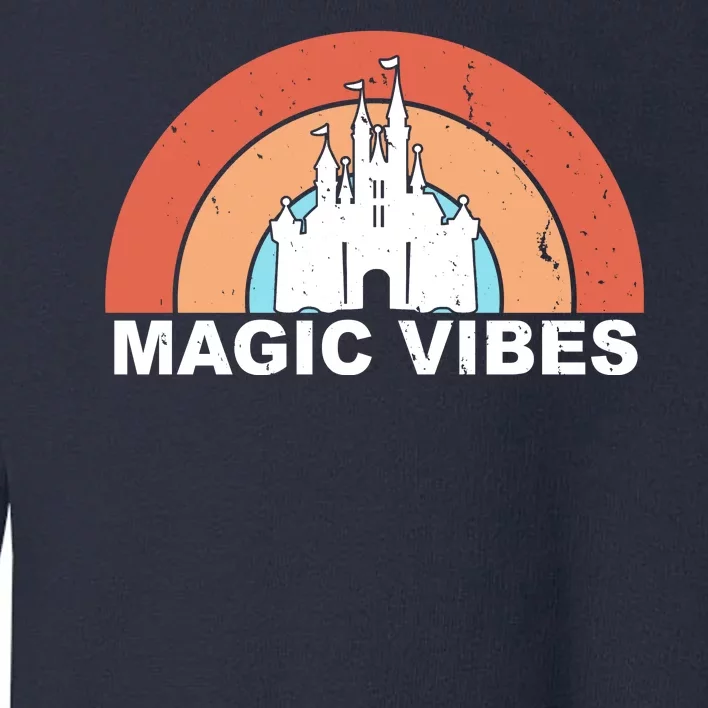 Magic Vibes Retro Toddler Sweatshirt