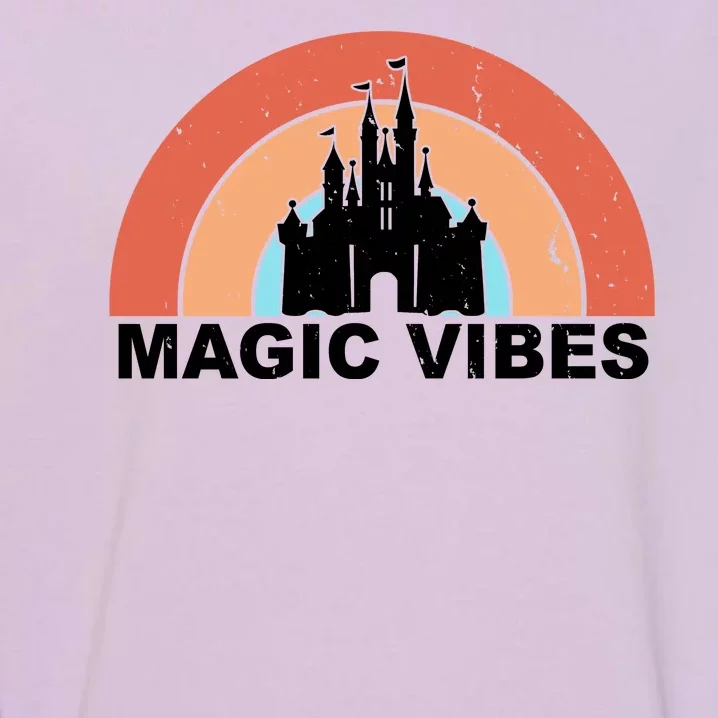 Magic Vibes Retro Garment-Dyed Sweatshirt