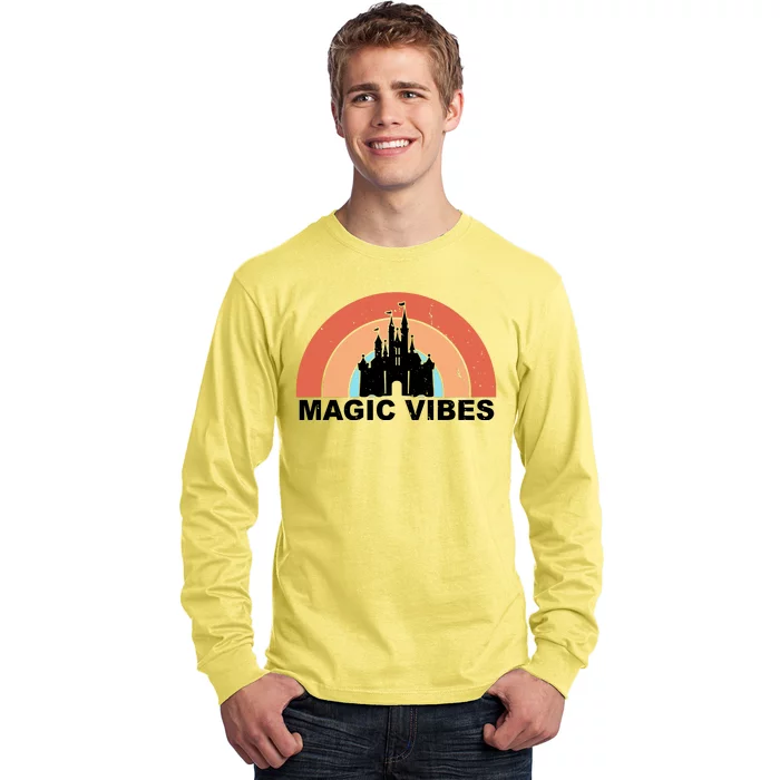 Magic Vibes Retro Long Sleeve Shirt